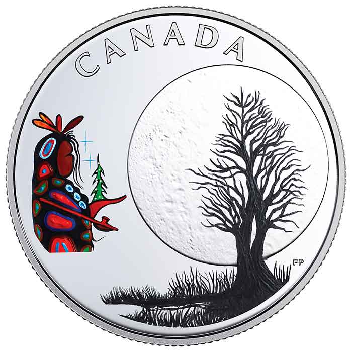 Луни монета канадская. 2018 13 декабрь